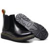 Botines Chelsea 2976 Transfronterizos para Mujer, Botas Martin de Pareja para Hombre, Botines Cortos de Cuero Genuino Británico, Zapatos Casuales de Cuero sin Cordones para Hombre y Mujer