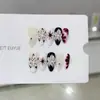 Nai Zi Uñas Portátiles Completamente Hechas a Mano Modelo Nuevo Otoño/Invierno B272 Estilo Francés Tallado Pintado a Mano Versión de Exportación Elegantes Pegatinas de Uñas Artísticas