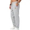 Pantalones deportivos casuales sencillos de jacquard texturizado pesado para hombre, de temporada otoño e invierno, transfronterizos de Amazon, estilo europeo y americano, sueltos, para uso diario y para ir al trabajo