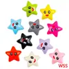 Nuevas Cuentas Acrílicas con Dibujos Animados Coloridos para Cadena de Teléfono, Collar, Joyería, Accesorios para Colgar en el Coche
