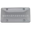 Porta-Placa Transparente Padrão Americano Modificado Transfronteiriço Plástico Metal Universal Suprimentos para Carro Porta-Placa Impermeável Azul Placa de Carro