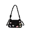 Bolsa Feminina 2026 Novo Modelo Bolsa para o Dia a Dia Baguete de Ombro com Toque de Luxo, Bolsa Feminina Fashion com Design de Nicho, Bolsa de Ombro