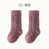 Calcetines de Invierno para Bebé 2025, hasta la pantorrilla, con Forro de Felpa, Espesos, para Recién Nacidos, Calientes, de Terciopelo Australiano, Calcetines para Niños que No Aprietan las Piernas