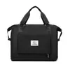 Bolsa tote estilosa para viagens curtas, bolsa de viagem, bolsa de armazenamento de grande capacidade, bolsa de ombro, unissex, para esportes, yoga e fitness