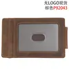 Cartera de Tarjetas para Hombre Tying/Chao Niu Multifuncional Piel Genuina Ultra-delgada Billetera para Monedas Tarjeta Bancaria Licencia de Conducir