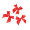 Laço de Fita Ponto 7cm Acabado DIY Brinquedo de Mão Infantil Decoração de Caixa de Presente Ponto Laço de Fita Vermelha