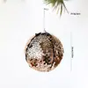 Bolas de Espuma con Lentejuelas de 8 cm, Bolas Navideñas de Colores, Decoraciones Navideñas, Adornos de Bolas con Lentejuelas, Artículos Más Vendidos en Comercio Electrónico Transfronterizo