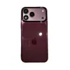 Adecuado para iPhone 18 Pro Max, funda de teléfono de acrílico de alta transparencia, funda protectora simple de cobertura total anti-caídas para Apple 17