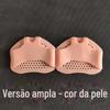 Almofada de silicone tamanho médio feminina salto alto palmilhas almofadas de antepé almofadas de antepé meia almofada anti-dor artefato desgaste proteção para os pés meias meias