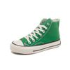 Zapatos de Lona de Caña Alta Nuevos de Primavera 2020 para Estudiantes Mujeres, Zapatos de Tela Versátiles Estilo Coreano, Estilo Retro Hong Kong Harajuku Ulzzang
