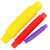 Tubo pop corrugado transfronteiriço DIY tubo telescópico ventilação cor tubo de água brinquedo divertido descompressão tubo de plástico atacado