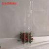 Nuevos accesorios de boda, candelabro de cristal acrílico de cinco cabezas, candelabro de camino, decoración de ventana, candelabro de camino alto de cinco cabezas para boda