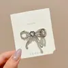 Pinzas florales para el pelo estilo coreano para mujer, pinzas laterales elegantes y exquisitas, pasadores de lazo lindos, pasadores de colores al por mayor