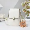 2026 Nova Mini Bolsa Vertical com Fivela para Celular para Mulheres Multicamada Portátil Transversal Pequena Bolsa Versátil para o Dia a Dia Ombro Único Bolsa Feminina