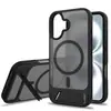 Adecuado para iPhone 16 Funda Magnética de Dos en Uno con Sensación de Piel 16 Pro Max Soporte Cubierta Protectora Al por Mayor