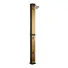 Columna de ducha solar de 40L jardín de villa mascota niños Artefacto de baño baño a temperatura constante 60 grados grifo de ducha