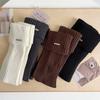 Otoño e Invierno Casual Sexy Calcetines de Punto Apilados Cubrepiernas Juego de Medias Blancas Jk Calcetines Populares de Moda de Media Caña para Mujer Y2K