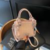 2025 Verano Nuevo Versátil Super Popular Bolso de Cubo Portátil Moda de Alta Gama para Mujer Bolso Bandolera de Hombro Único de Moda