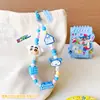 Cadena de Cuentas para Teléfono Móvil Original de Dibujos Animados Shin-Chan Llavero Colgante Lindo para Bolso Llavero de Coche Regalo Venta al por Mayor