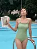 Nuevo Traje de Baño de Natación de Competición Moda Femenina Triángulo de Natación Traje de Baño de una Pieza Adelgazante Traje de Baño de Entrenamiento Traje de Baño para Aguas Termales