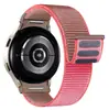 Adequado para Pulseira de Laço de Nylon com Botão para Samsung Watch7/5/4 Pulseira de Velcro para Watch6 Se
