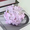 Cabezas de flores de hortensia artificiales hechas de tela no tejida, adecuadas para decoraciones de césped de bodas, arreglos florales y escaparates de tiendas