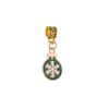 Cadena de Colgantes Navideños Transfronterizos Adornos DIY Pulsera Collar Cuerda Trenzada Colgante Regalo Navideño Copo de Nieve Accesorios de Árbol de Navidad