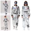 Disfraz de Halloween para Hombres y Mujeres, Padres e Hijos, Adultos y Niños: Traje espacial de Wandering Earth Piloto Cos Traje de Astronauta
