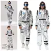 Disfraz Unisex de Halloween para Adultos y Niños: Traje Espacial La Tierra Errante, Cosplay de Piloto, Disfraz de Astronauta