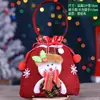 Bolsa de Regalo Navideña Bolsa de Regalo Bolsa de Dulces Bolsa de Regalo de Papá Noel Suministros Navideños Accesorios Caja de Regalo de Terciopelo Dorado