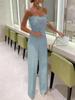 Mono de moda sexy con tubo de plumas de estación independiente de Amazon y AliExpress transfronterizo europeo y americano de primavera y verano de 2021