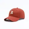 Gorra de Béisbol Casual de Moda Nueva con Forma de R, Gorra de Moda con Letras, Transpirable para Senderismo, Mismo Estilo que las Celebridades de Internet
