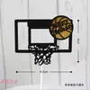 Muñeco Decoración Pastel Cumpleaños Baloncesto Slam Dunk Decoración Mesa Postres Fiesta Adornos Enchufe Fútbol