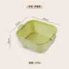 Cesta escurridora de cocina personalizable, cesta escurridora para lavar verduras, cuenco escurridor doméstico engrosado, cuenco multifuncional de gran capacidad para frutas y verduras