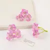 Flores de Hortênsia Simuladas 3D de Pétalas Duplas para Uso em Casamentos, Arranjos de Flores de Hortênsia Elegantes para Salão de Casamento e Decoração de Casa