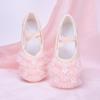 Nuevos Zapatos de Baile Lindos para Niños Lona de Algodón Transpirables Zapatos de Baile para Niñas Práctica Escenario Zapatos de Jardín de Infancia 8098