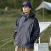 Chaqueta de concha dura a prueba de viento e impermeable para otoño e invierno 2026 para mujer, diseño tres en uno con forro polar, adecuada para senderismo y montañismo, también disponible para hombres