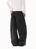 Pantalones Cargo OT para Hombre, Nuevo Corte Curvo, Unisex, Vintage, Sueltos, Transpirables, Pierna Ancha, Ligeramente Acampanados, Algodón Puro, Pantalones Casuales