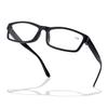 Óculos de leitura masculinos ultra transparentes tendência HD para meia-idade e idosos óculos de leitura moda universal Joker 180 103