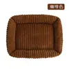 Cama nueva para mascotas, cama de forro polar a rayas para gatos, sofá cálido de invierno para mascotas, cama cómoda para perros, alfombrilla para gatos, cama para perros, colchoneta para cama de mascotas