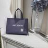Bolsa de embalaje para regalo bolsa para prenda bolso con nombre de tienda impreso bolsa de punto no tejida bolsa de embalaje publicitaria portátil costura