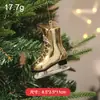 Novos enfeites de árvore de Natal, pingentes de decoração de Natal, decorações de festa, decoração de cena de homem de gengibre de alta qualidade galvanizado