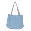 Bolsa de Ombro Fashion de Grande Capacidade Estilo Coreano para Mulheres Outono e Inverno 2023 Novo Estilo Bolsa de Mão Elegante Bolsa Tote de Nylon para Tutoria