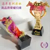 Trofeo de Cristal de Resina Colorido para el Año del Caballo, Premio para la Película Caballo Negro, Premio Caballo de Oro, Grabado de Caballo del Zodiaco de Alta Gama para Reuniones Anuales Corporativas