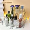 Caja de almacenamiento de maquillaje con diseño de glaciar para dormitorio de niñas de alto valor transfronterizo, artefacto de almacenamiento para lápiz labial y cuidado de la piel, ligero y de lujo, resistente a caídas