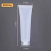 Frasco de plástico com mangueira pe sabonete facial creme para mãos amostra cosmética frasco vazio viagem frasco com mangueira squeeze