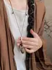 Collar Bohemio Colorido de Doble Capa Apilado Diseño de Nicho Temperamento Personalidad Estilo Étnico Moda Collar para Mujer