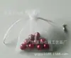Bolsa de gasa de organza con cordón para regalo de joyería 9*12 se puede hacer según sea necesario