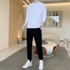 Conjunto de Sudadera para Hombre, Conjunto Casual, Moda Versátil Transpirable para Primavera y Otoño, Deportivo, Moderno