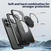 Comercio Electrónico Transfronterizo Aplicable Xiaomi 17T Pro Soporte Funda para Teléfono Magnética para Coche Dos en Uno Funda a Prueba de Caídas Poco x8